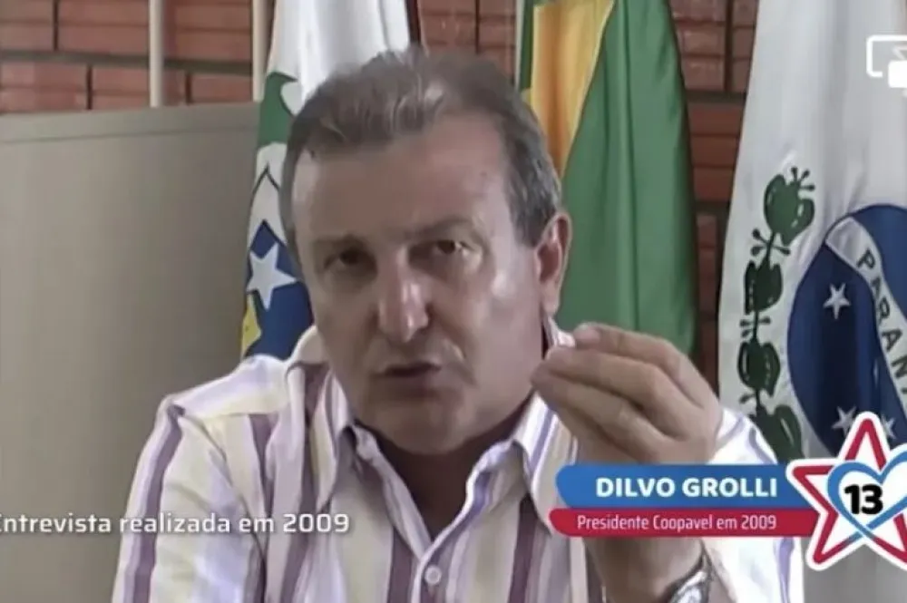 dilvo trator solidário, dilvo grolli, gravação dilvo grolli, Roberto Requião, candidato a governador